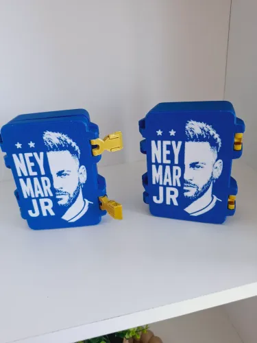 Caixa para figurinhas álbum da copa