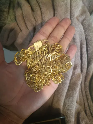 Vende-se corrente lacraia laminada 16mm Moeda Antiga legítima
