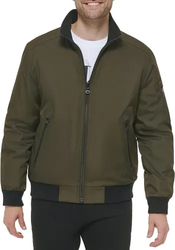 Jaqueta Calvin Klein Jaqueta bomber masculina Rip Stop, Calvin Klein, masculino
