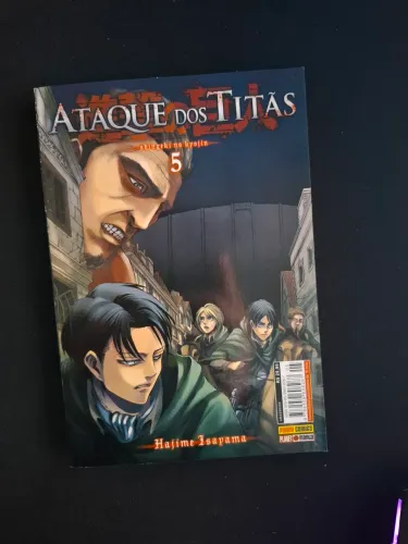 Mangá "Ataque dos Titãs" Vol. 5