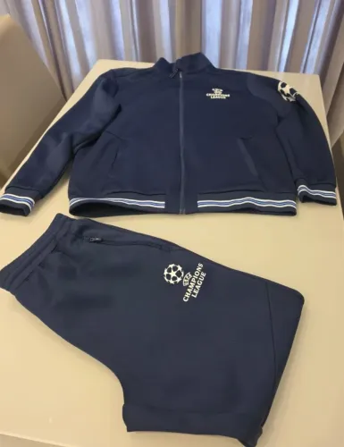 Conjunto Masculino UEFA Champions League UCL Passeio Original