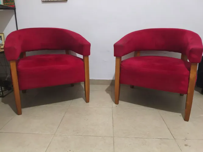 Poltrona em madeira