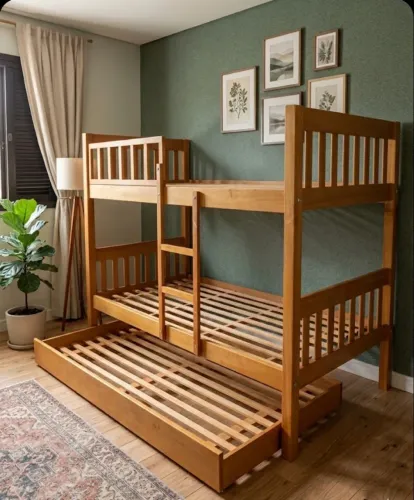 Beliche com cama auxiliar