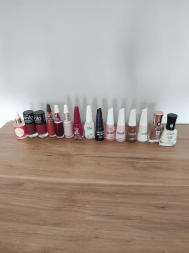 Kit esmaltes e fortalecedor unha