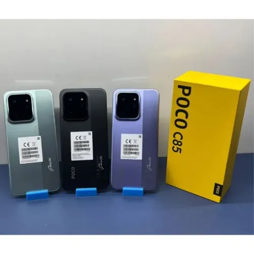 POCO C85 256 / 8, novos ,entrega, azul,,
