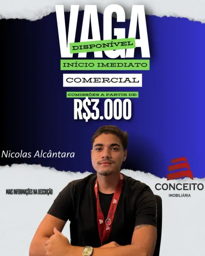 ? Vaga para Corretor(a) de Imóveis - Sem Experiência