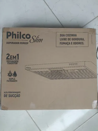 Depurador de Ar Philco Slim PDR60P 60 cm - NOVO
