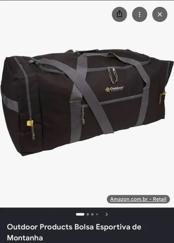 Bolsa esportiva Outdoor Products | Aceito cartão