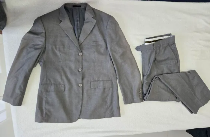 Terno social premium Cinza Giorgio Armani 52/54 - Alta costura