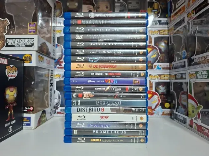 Lote de Filmes em Blu-Ray Disc
