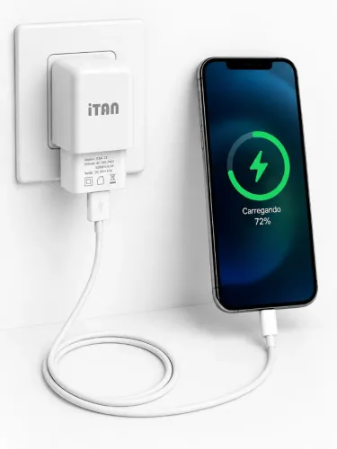 Kit carregador 20W USB-C + CABO