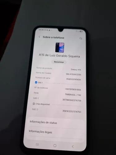 CELULAR SANSUNG A15
