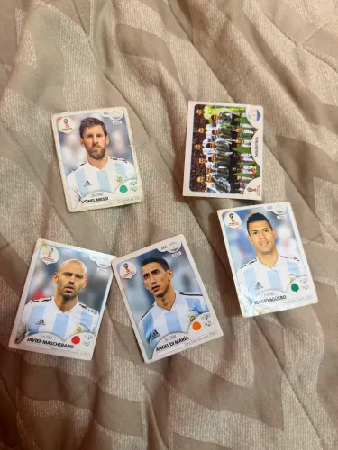 Figurinhas Argentina copa 2018
