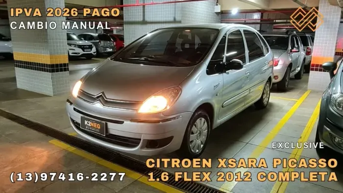 Citroen Xsara Picasso Exclus. 1.6/ 1.6 Flex 16V 2012