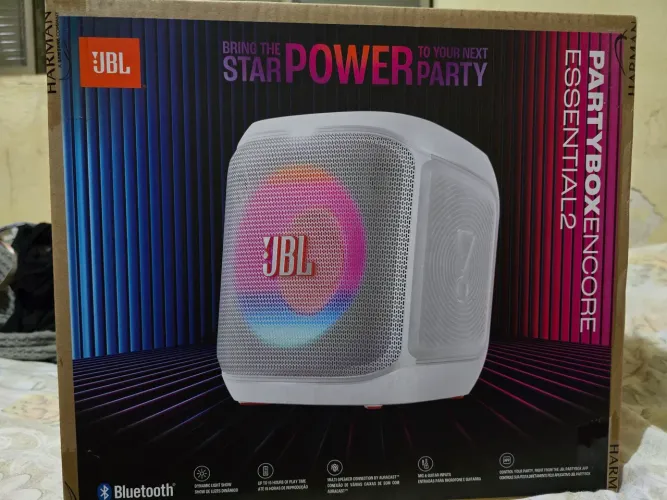JBL PartyBox Encore Essential 2 Branca Lacrada (VALOR FINAL)