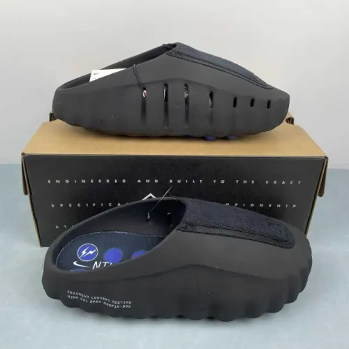 nike mind 001 slide fragment black