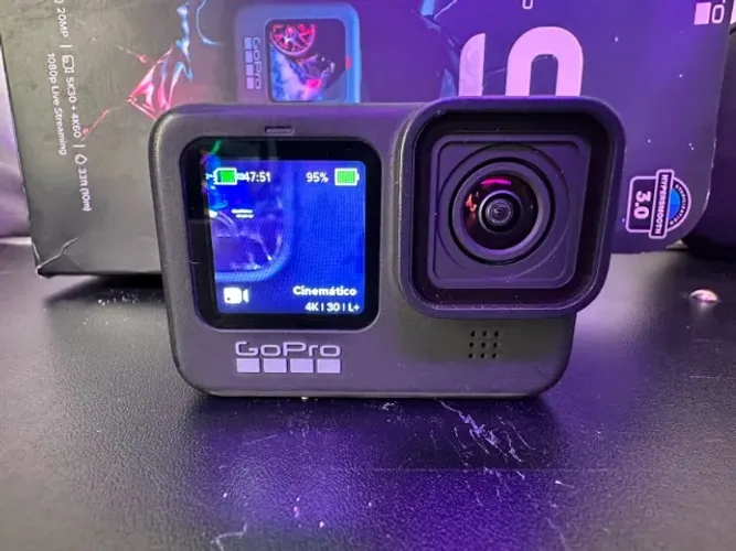 GOPRO HETO 9 BLACK + 2 BATERIAS NOVA | EXCELENTE ESTADO