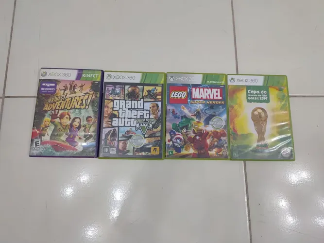 4 jogos de Xbox 360