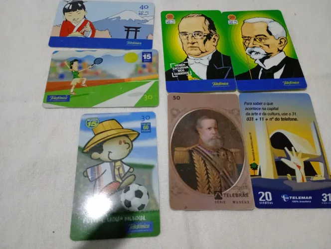 Cartão telefônico de temas