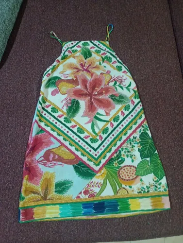 Vestido Farm estampado P novo