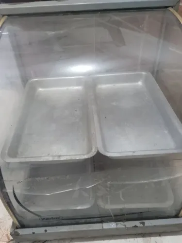 Vitrine eletrica com 4 bandeja 
