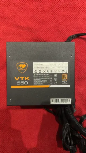 Fonte Cougar VTK 550W 80 Plus Bronze