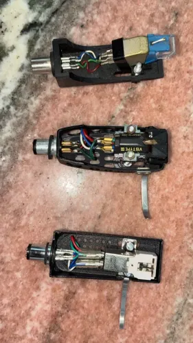 Agulha e capsula instalada em SHELL - completas. DD1