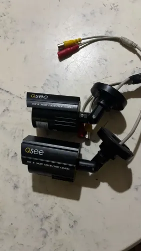 Câmera de Segurança Analógica Q-See QSM1424W (Doação)