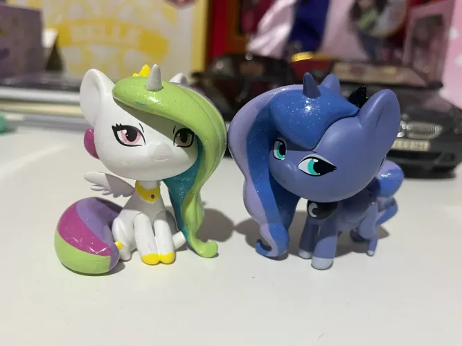 My little pony Welovefine Princesa Luna e Celestia