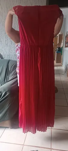 Vestido de madrinha tamanho GG usado apenas uma vez. Na cor marsala.