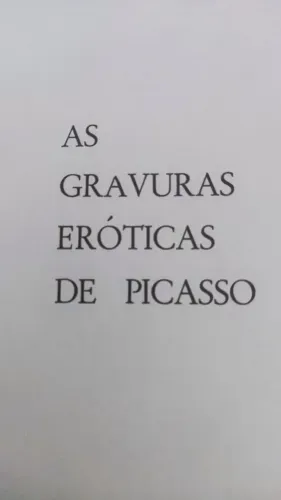 GRAVURAS DE PICASSO