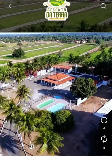 Lote no recanto da Terra