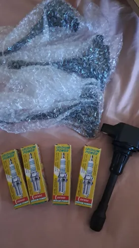 Kit Bobina e Vela Iridium Nissan Renault 1.6 1.8 2.0