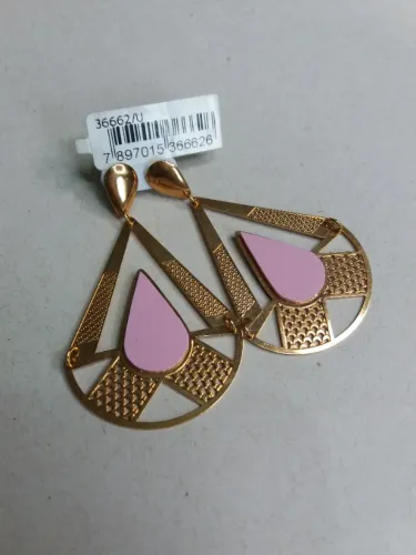 BRINCOS SEMIJOIAs FOLHEADOs PARA FESTA/EVENTO DOURADO - NOVOS - ELEGANTES E PERFEITOS!