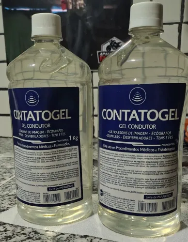 Gel condutor para médicos e fisioterapeutas