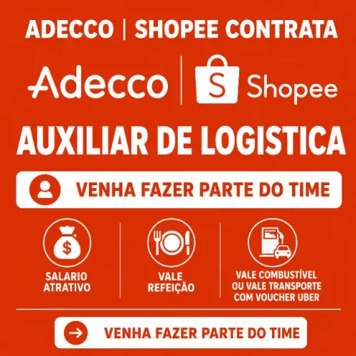 Auxiliar De Logística - Sem Experiência | Início Rápido | Contagem MG