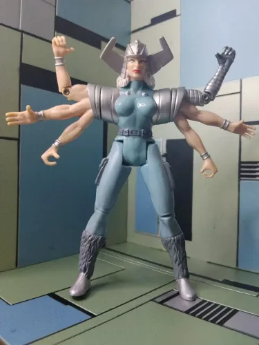 Action Figure Spiral (Rita Wayward) Marvel X-Men de 1995 Toy Biz Original