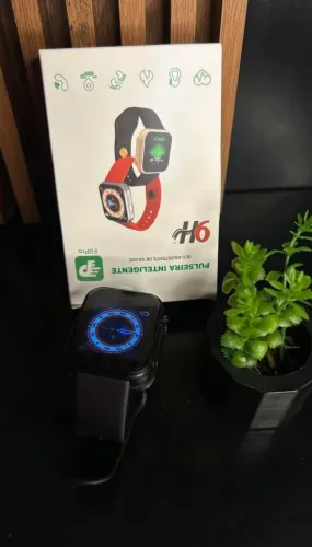 Smartwatch FitPro 9H Pulseira Inteligente Bluetooth Android iPhone