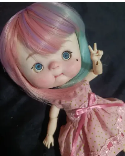 Boneca Bjd QBABY Resina customizada Completa - N Blythe Pullip Barbie