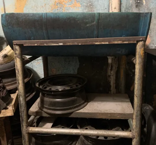 Bancada para Lavagem de Peças