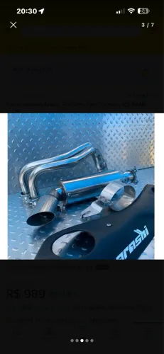 Escapamento Arashi Full Inox Para Yamaha R3