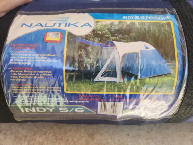 Barraca Camping Nautica  ate 6 pessoas