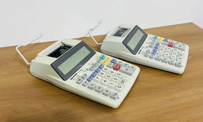 Calculadora com Impressora Sharp EL-1750V 12 Dígitos cada uma 150,00