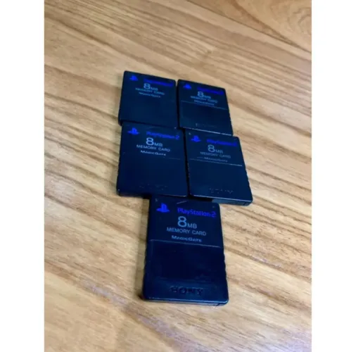 Memory Card Playstation 2 Original Preto