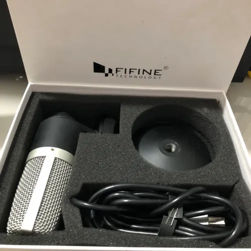 Microfone Profissional FIFINE - Gamer/Podcast