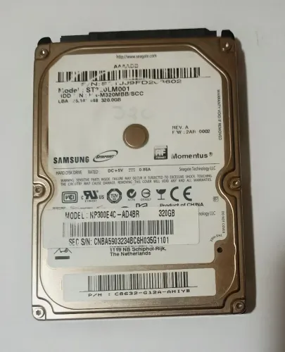 HD Samsung para notebook de 320 GB