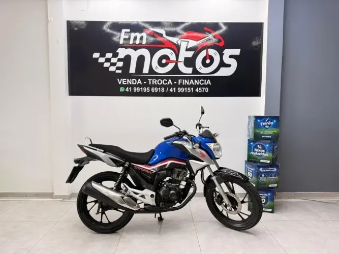 Titan 160 2021 Azul (Financia 100%)