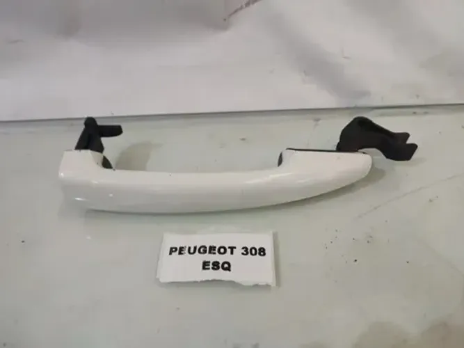 Maçaneta Externa Traseira Esquerda 308 Allure 2.0 16v 2013 Branco Traseira