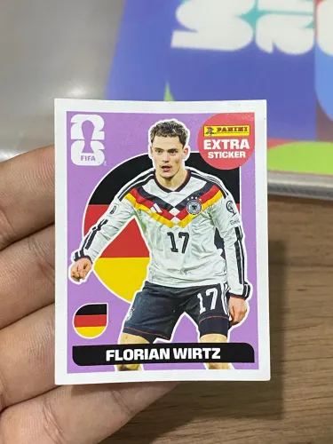 Figurinha Florian Wirtz Roxa - Copa do Mundo 2026