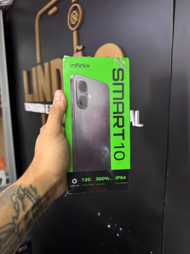 IFINIX SMART 10 128GB NOVO | LACRADO | LOJA FÍSICA | NOTA FISCAL